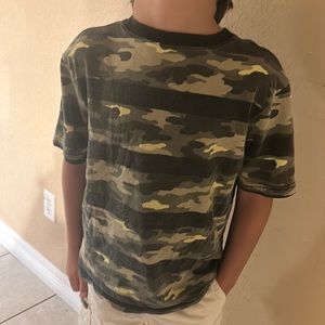 Camo boys shirt